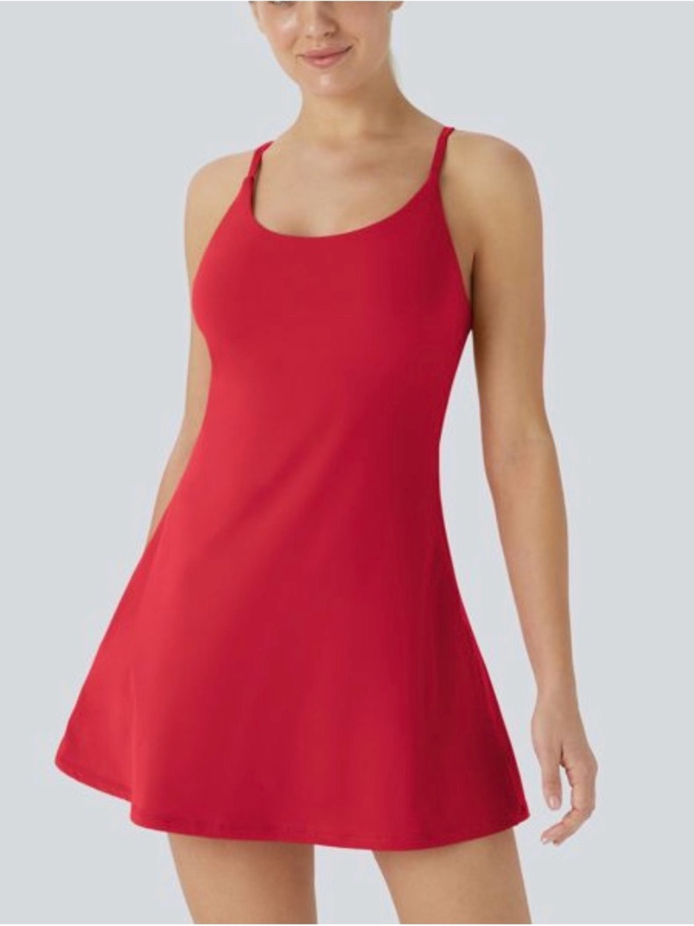 SoftlyZer Plush Backless Active Dress